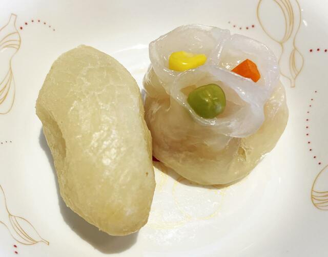 「米粉揚げ餃子(1個〜)」「飾り海老焼売(1個〜)」