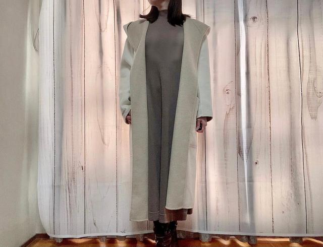 【UNIQLO（ユニクロ）】リバーコートでサラッと着こなして