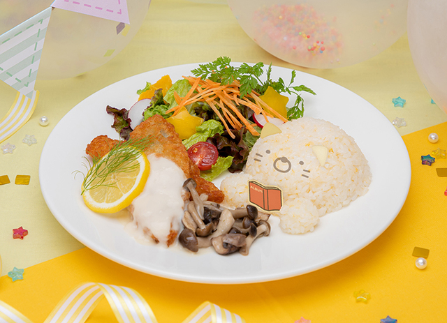 さわやかレモンのフィッシュフライプレート  1,300 円