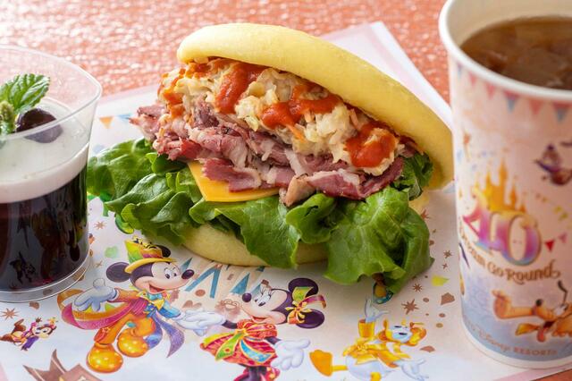 スペシャルセット 1,120円｜東京ディズニーリゾート40周年“ドリームゴーラウンド”スペシャルメニュー