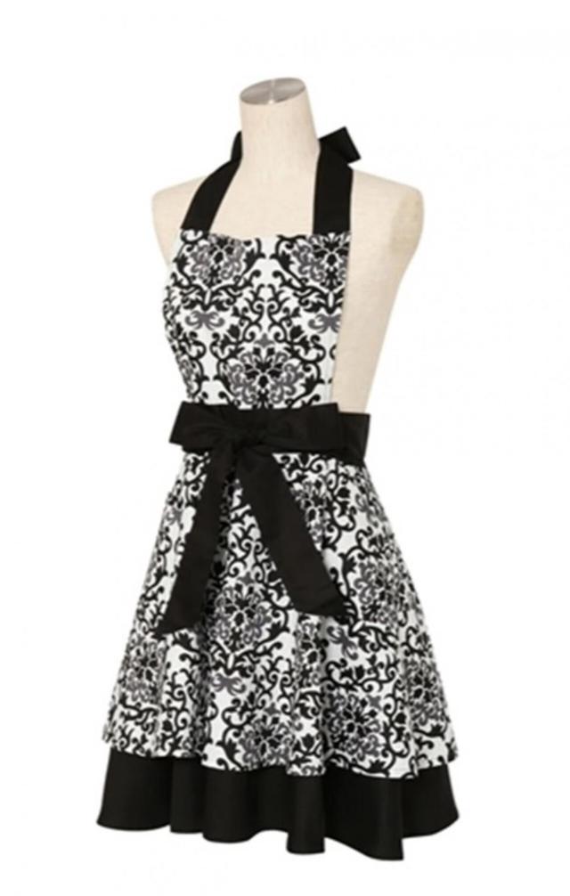 パリー フルエプロンブラック