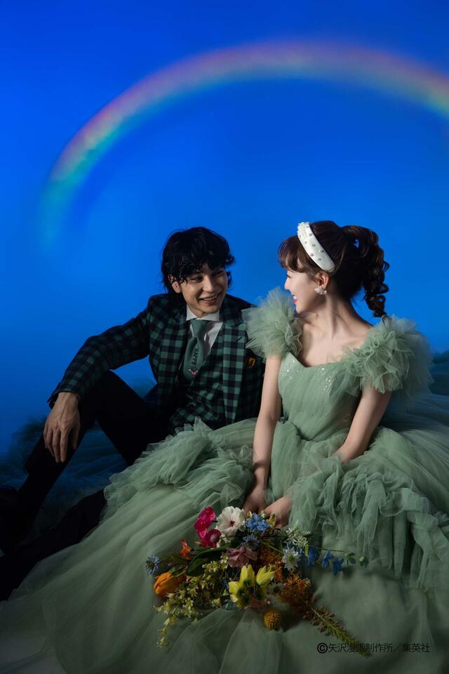 『Lulu felice×ご近所物語』『Lulu felice×NANA』ウェディングドレス・タキシード 〈リトル・マーサ 代官⼭店〉限定フォトプラン