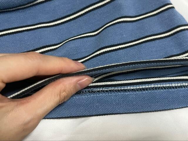 【PENNEYS×coen 別注カノコポロワンピース】厚みのある鹿の子生地なので通気性が良く、涼しく着られます♪