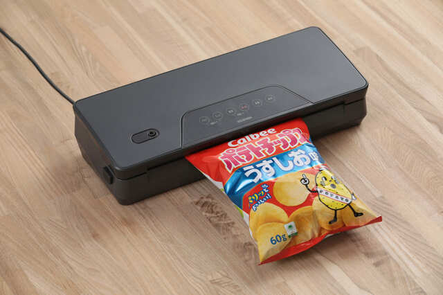 【アイリスオーヤマ・真空パック機】お菓子の保存にも！