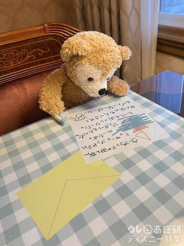 東京ディズニーシー・ホテルミラコスタ「ダッフィーのワンダフル・ヴォヤッジ」スペシャルルームでぬい撮り