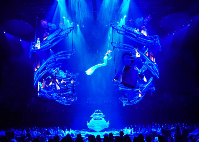 マーメイドラグーンシアター「キング・トリトンのコンサート」／東京ディズニーシー ©Disney