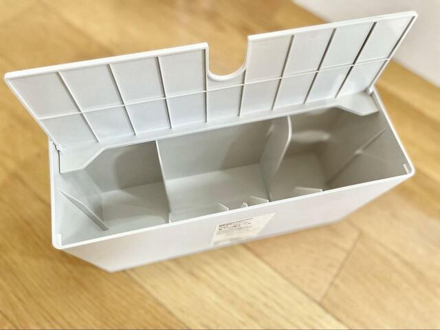 【無印良品　掃除用品システム　フローリングモップ用ケース】ポールとモップを収納できる