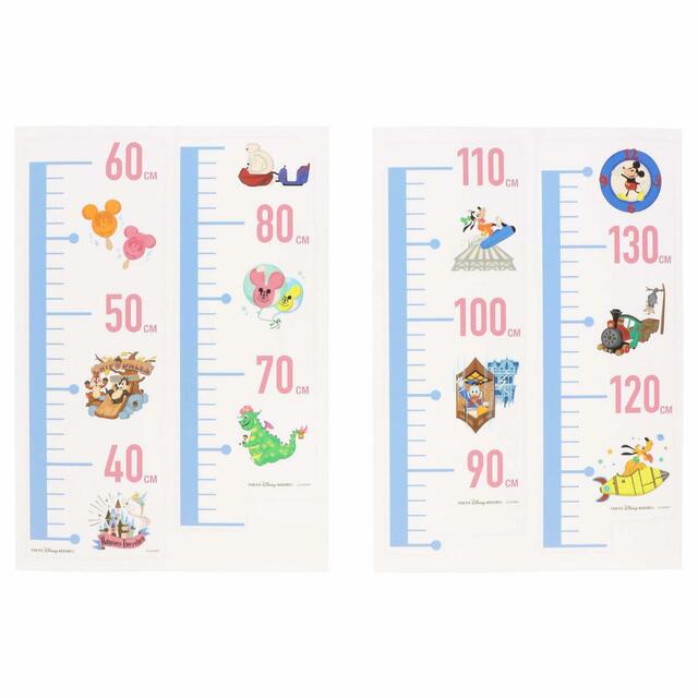 ウォールステッカー 1,600円｜サイズ：（パッケージ）縦約34×横約22cm｜東京ディズニーリゾート パークをモチーフにしたカラフルなグッズ｜発売日：2023年6月15日（木）｜販売店舗：東京ディズニーランド「ホームストア」、東京ディズニーシー「ヴィラ・ドナルド・ホームショップ」