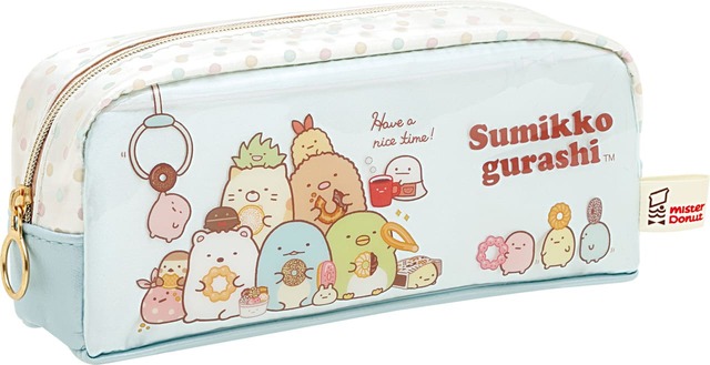 【ミスタードーナツ×すみっコぐらし】「ペンポーチ」1,980 円