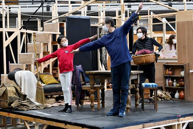 劇団四季オリジナルミュージカル『バケモノの子』稽古風景