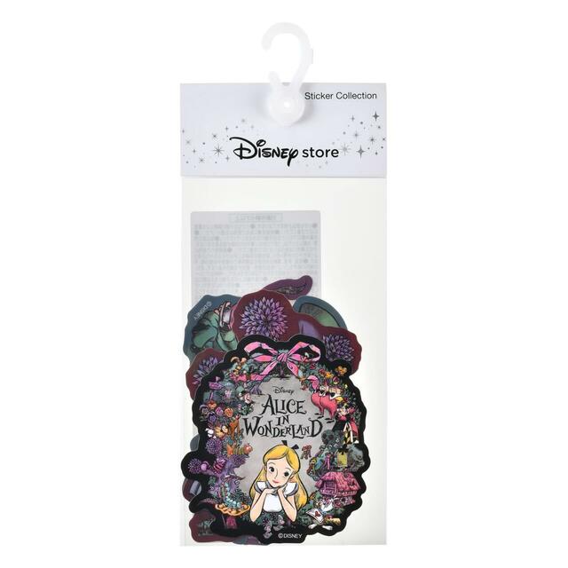 ふしぎの国のアリス シール・ステッカー ダイカット Sticker Collection DISNEY ALICE IN WONDERLAND 75TH ANNIVERSARY 700円