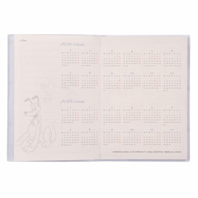 ミッキー&フレンズ 手帳・スケジュール帳 Calendar&Organizer 2024 1,540円