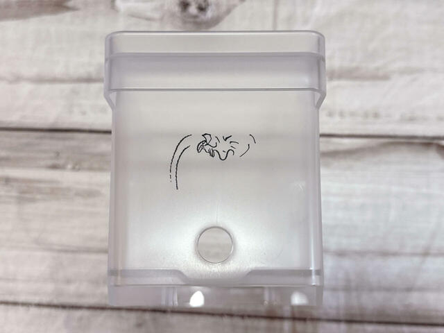 容器の正面にはウッドストックのイラスト入り！可愛い♪