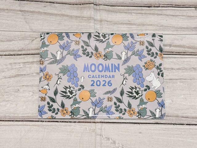 別冊付録として、ムーミンデザインの2026年のカレンダーもついてきます