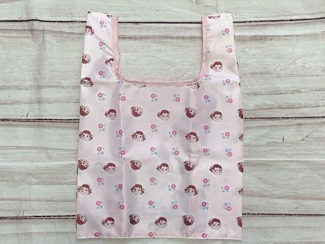淡いピンク×ペコちゃんがかわいすぎるエコバッグ！