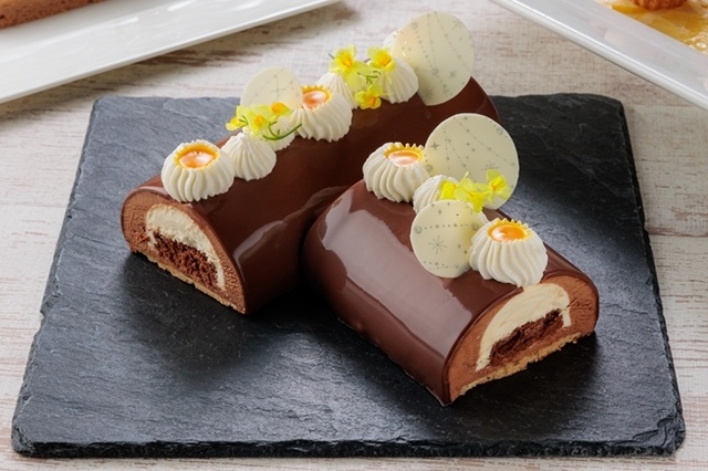 「徳島県産 木頭柚子を使用した 柚子ショコラムース」＜期間：2024年10月1日〜2025年3月31日＞【本ズワイ蟹もローストビーフも好きなだけ！「本ズワイ蟹食べ放題＆ローストビーフ食べ比べ」開催！】