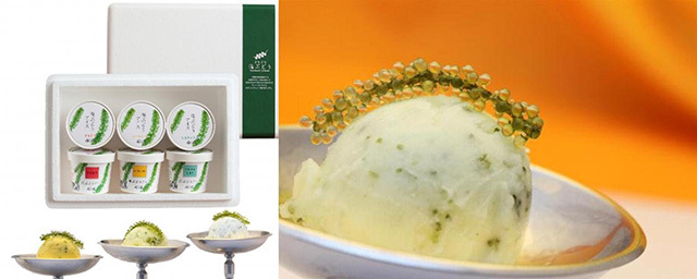 海ぶどうアイス