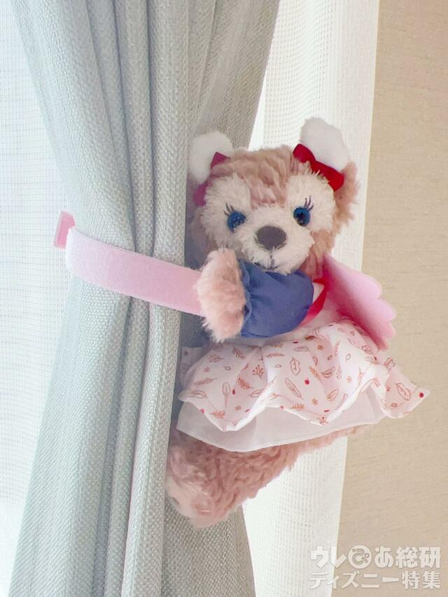 ダッフィー&フレンズの「ウィッシング・ウィングス」ぬいぐるみ使用例