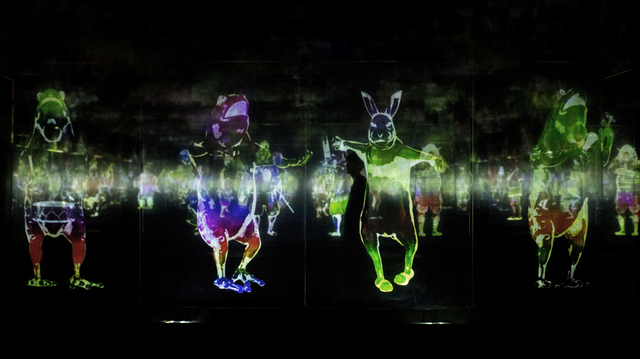 EPSON teamLab Borderless_秩序がなくともピースは成り立つ