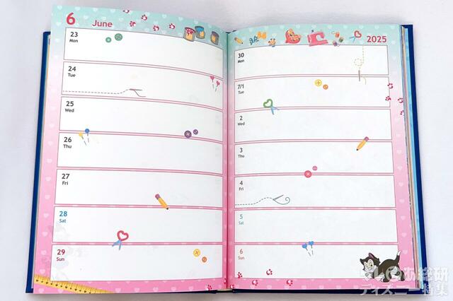 東京ディズニーリゾート　2025 手帳