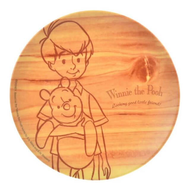 プーさん、ピグレット、クリストファー・ロビン プレート Pooh's Breakfast 2,530円