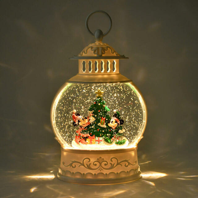 ミッキー＆ミニー スノードーム ミュージック＆ライトアップ ランタン DISNEY CHRISTMAS 6,600円