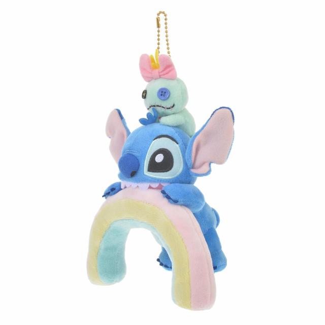 ぬいぐるみキーチェーン <スティッチ&スクランプ> 3300円