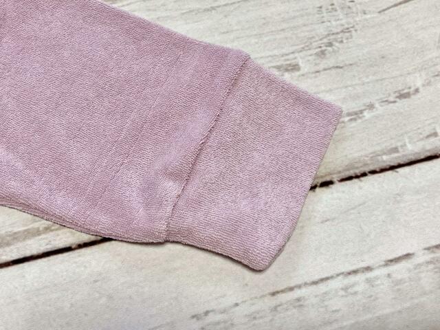 【GU（ジーユー）】袖口はキュッとなっているので腕まくりもできますよ！