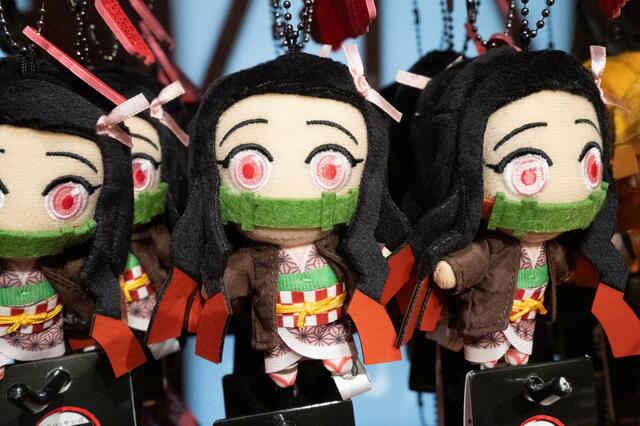 ぬいぐるみキーチェーン 2,700円｜「鬼滅の刃 XRライド ～夢を駆ける無限列車～」スペシャルグッズ｜ユニバーサル・スタジオ・ジャパン