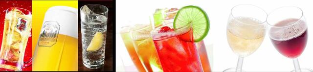 「アルコール飲み放題」＜クーポン価格：1,099円（税込）＞【ガストはハンバーグセットが“300円引き”！バーミヤンは餃子が“半額”！すかいらーく12ブランド全店にお年玉クーポン登場！】