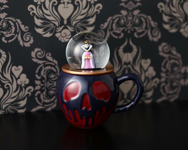 スノードーム&マグ 4,980円|ディズニーヴィランズ「VILLAINS NIGHT by Francfranc」