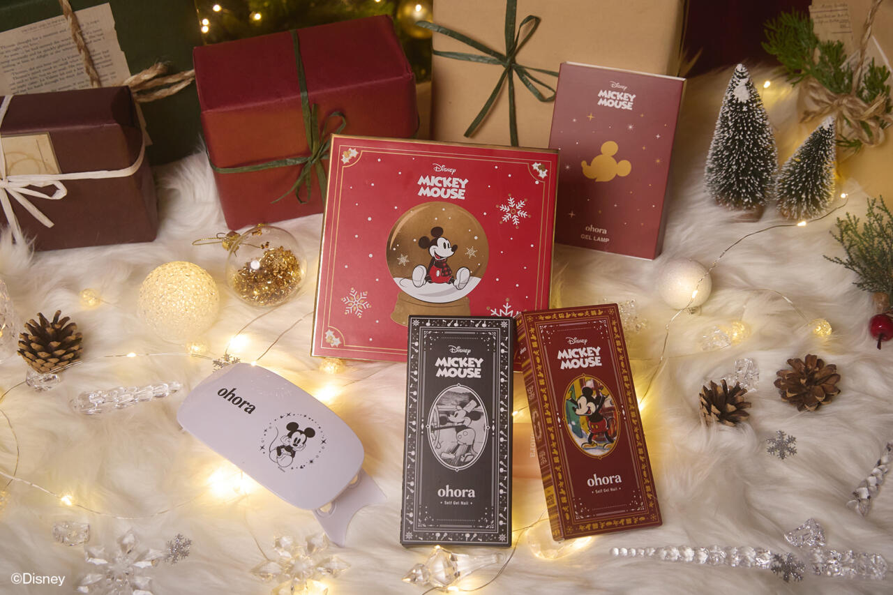 ohoraの「ディズニーデザインネイル」の可愛さがヤバい…！Xmas