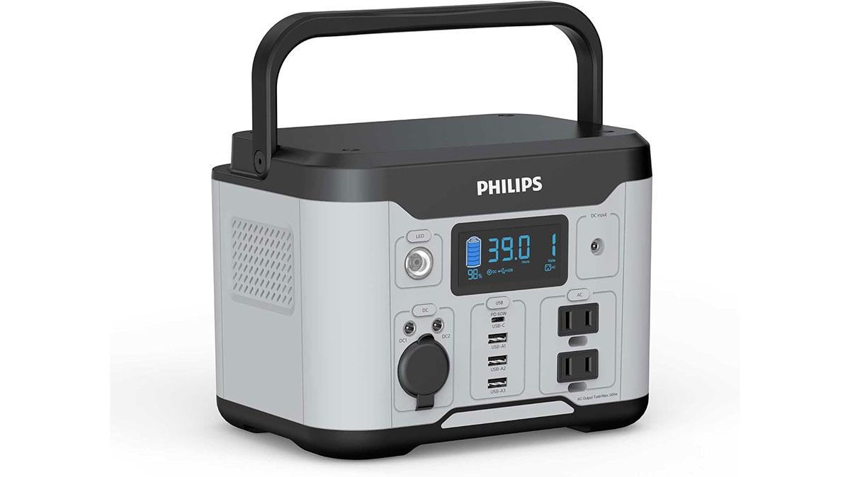 Philips フィリップス ポータブル電源 大容量 128000mAh/460Wh Amazon.co.jp: Philips フィリップス ポータブル電源 大容量 128000mAh