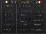 イタリアを巡るソースバー（9種類）