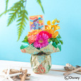 ディズニーそのまま飾れるブーケ「南国バケーション」4,950円｜日比谷花壇『リロ&スティッチ』フラワーギフト