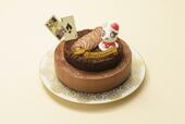 世にもおいしいショコラブラウニーケーキ 4,000円（税込4,320円）【イオン限定・人気3ブランドのクリスマスケーキ】
