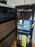 【アイリスオーヤマ マルチワゴン角型 3段】キッチンで乾物や調味料のストックなどを収納してみました
