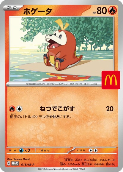 ポケモンカード　マクドナルド　ハッピーセット　ピカチュウ　ラルトス　ホゲータ マクドナルド限定 ハッピーセット ポケモンカード ピカチュウ