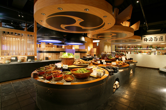 80種類以上の和食メニューが揃うヘルシービュッフェ『大地の贈り物』