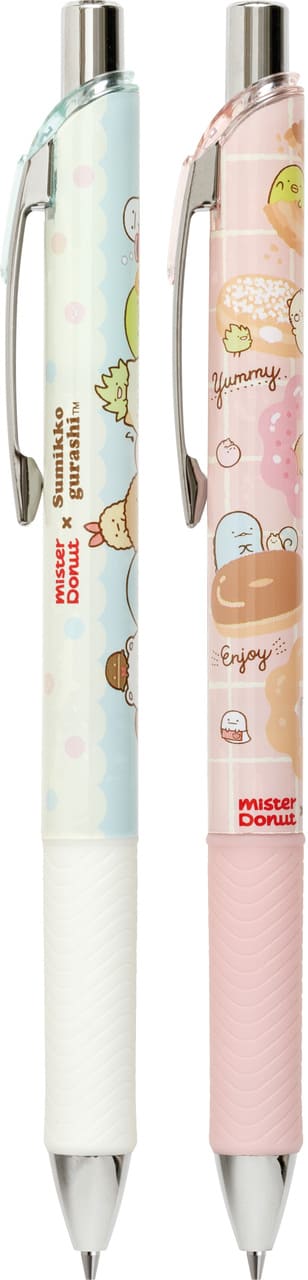 【ミスタードーナツ×すみっコぐらし】「エナージェル シャープペン」550 円