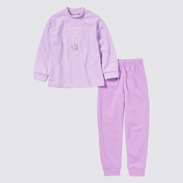 KIDS ディズニー コレクション フリースセット（長袖）¥1,990