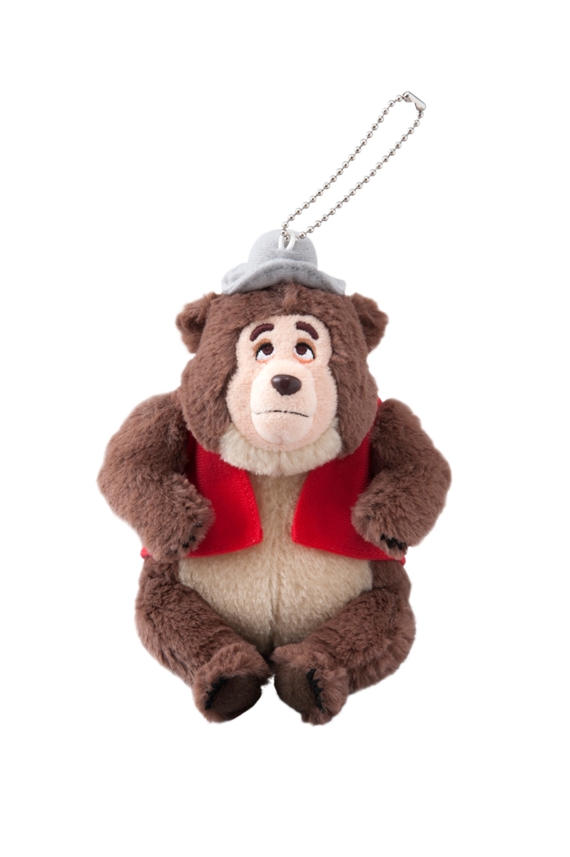 ぬいぐるみバッジ ¥1,800 ※長さ約17.5cm（TDL「カントリーベア・シアター」で公演されている「カントリーベア・ジャンボリー」のビッグ・アル）｜東京ディズニーランド「Celebrate! Tokyo Disneyland」スペシャルグッズ（2018年）