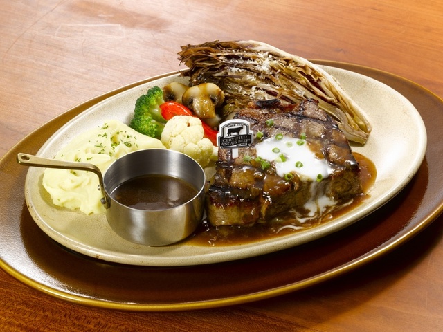 厚切りアンガスサーロインステーキ(200g)