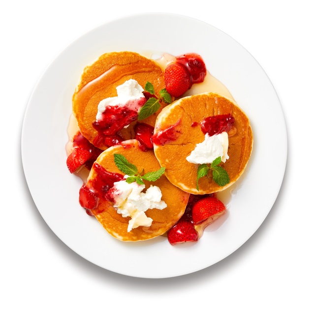 ストロベリーチーズパンケーキ