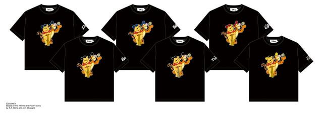 Tシャツ キッズ 4,840円、M-XL 5,280円