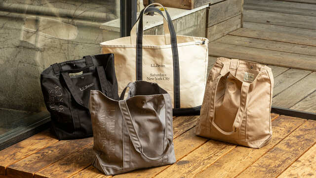 【L.L.Bean×Saturdays NYC】ニューヨーク発のライフスタイルブランド「Saturdays NYC(サタデーズ ニューヨークシティ)」と、100年以上の歴史を誇る米国・メイン州発のアウトドア・ライフスタイルブランド「L.L.Bean(エル・エル・ビーン)」とのコラボレーションコレクション