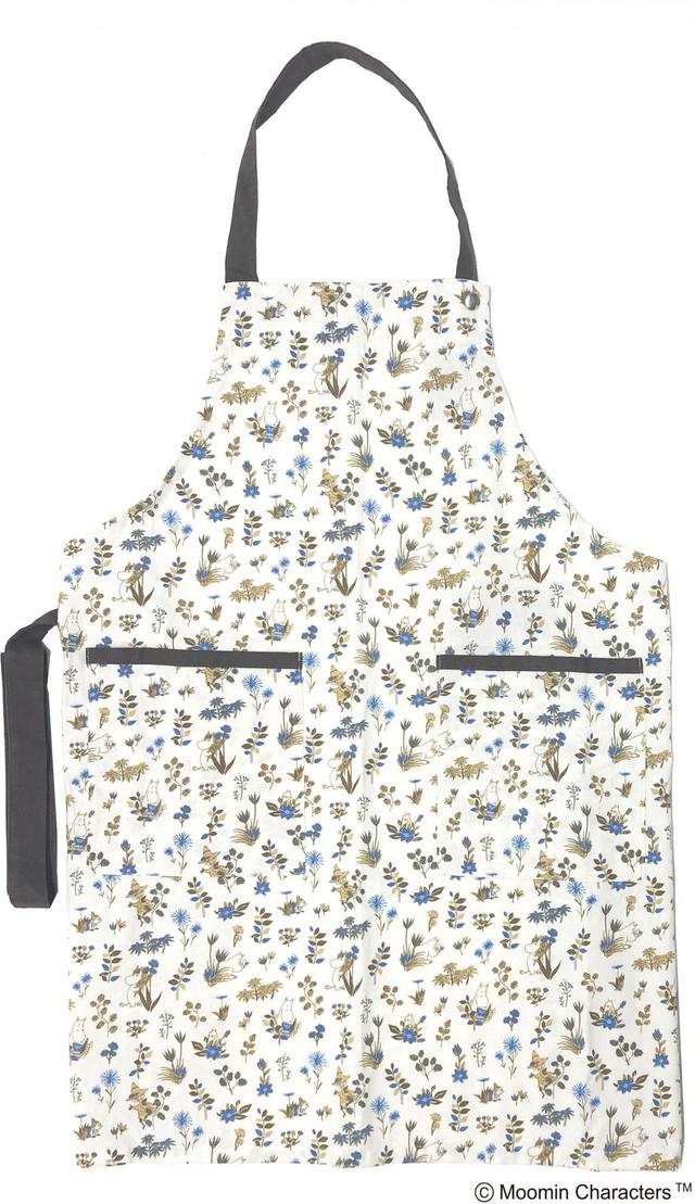 ムーミン「キッチンシリーズ ボタニカル」グッズ／エプロン ボタニカル