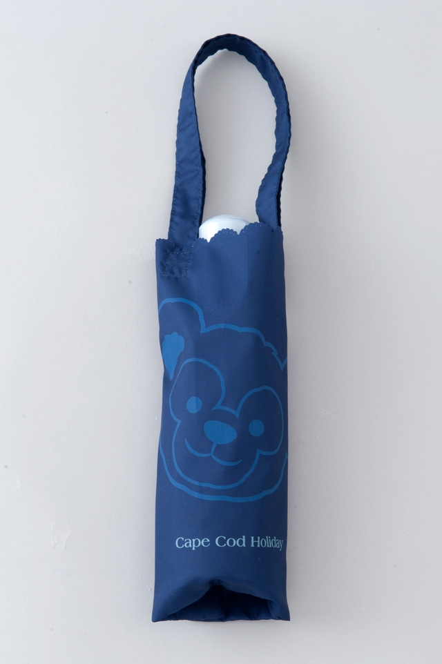 晴雨兼用傘 ¥4,500 ※親骨の長さ約50cm｜ダッフィー新グッズ「Cape Cod Holiday」シリーズ｜東京ディズニーシー
