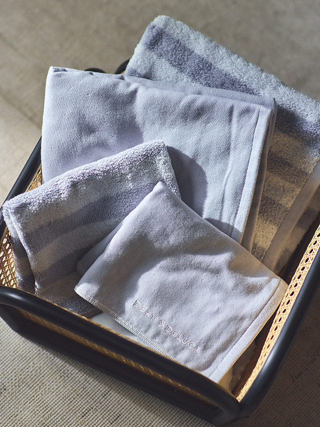 【DEAN & DELUCA ベビーシリーズ】フェイスタオル&ハンカチタオルギフト/¥5,500