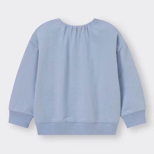 BABY(TODDLER)カンタンスウェットプルオーバー(長袖)｜1,490円｜GUディズニー「101匹わんちゃん」「ダンボ」「ライオン・キング」キッズコレクション